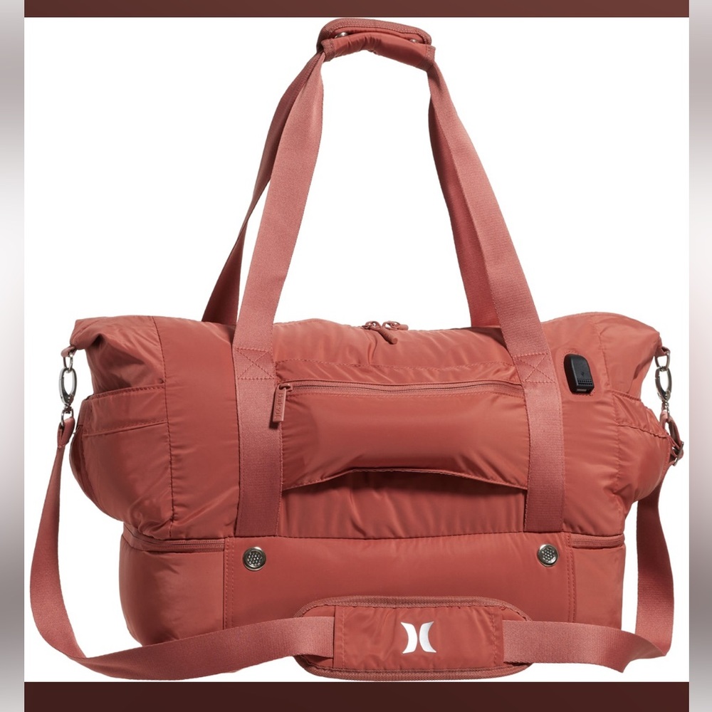 Hurley Terracotta‎ Weekender Tote Bag brand new